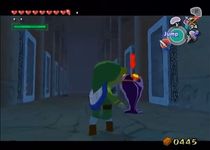 une photo d'Ã©cran de The Legend of Zelda - The Windwaker sur Nintendo Gamecube